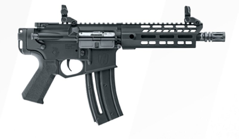 Hammerli Tac R1 C Pistol 22LR 9" Flash Hider 20Rd
