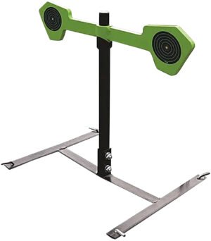 SME SMEHGS Spinning Target Handgun Steel Black/Green Circle Illustration Impact Enhancement Motion