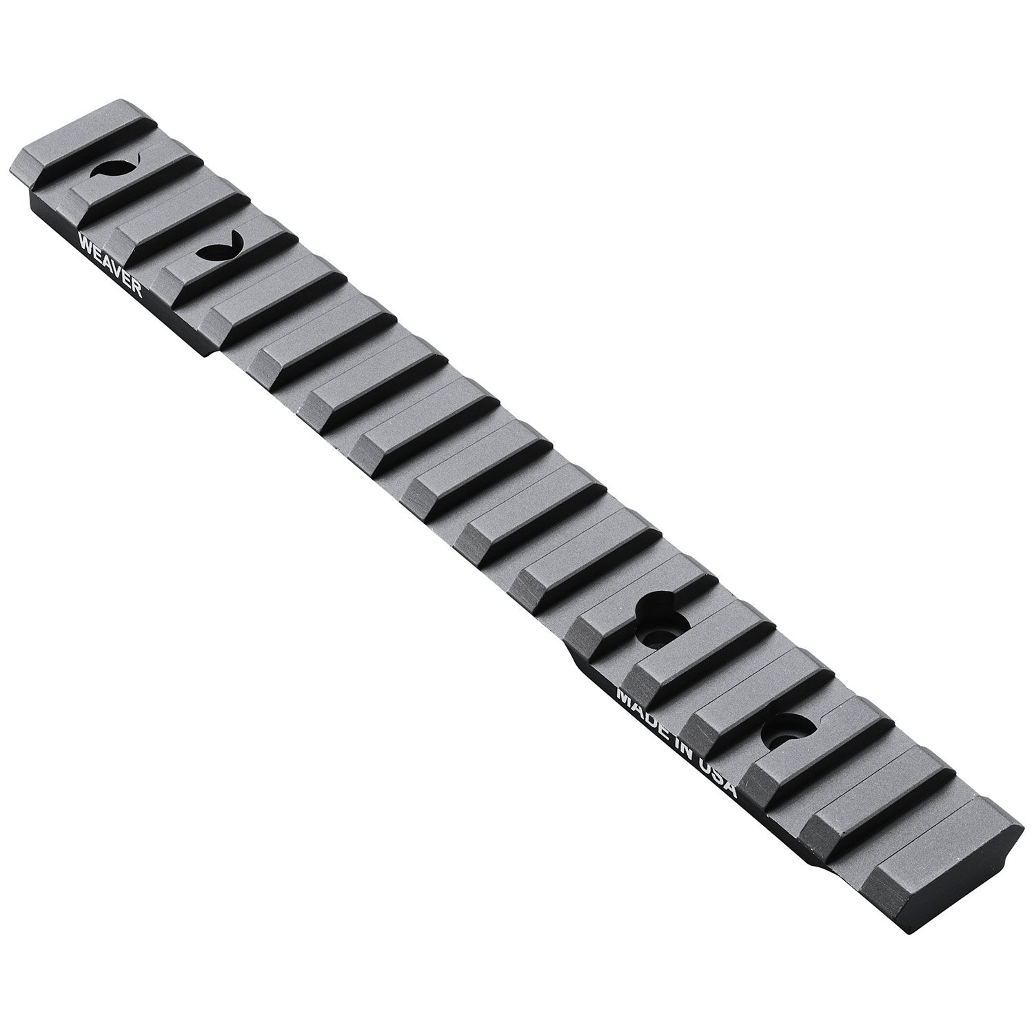 Weaver Mounts 99477 Multi-Slot Base Extended Black Anodized Aluminum Fits Winchester XPR Short Action