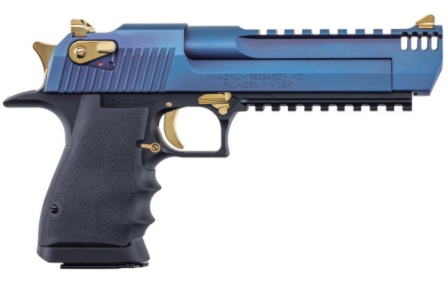 Desert Eagle L6 .357 Mag 6" Blk/Blue PicRail 9rd