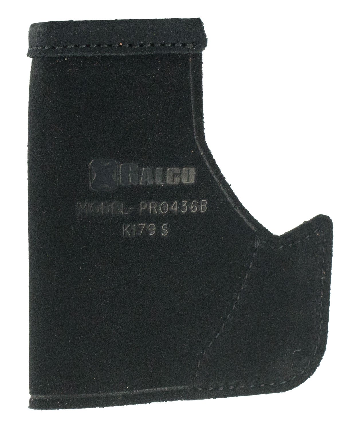 Galco PRO436B Pocket Protector Black Leather Fits Ruger LCP/Kel-Tec P-32/Diamondback DB/NAA Guardian Ambidextrous
