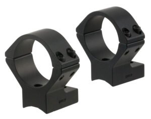 Talley 930336 Scope Mount/Ring Combo  Black Anodized 1" Tube Marlin Lever Action 1895/336/1894 Low Rings