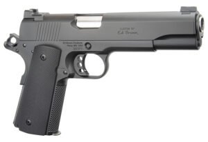 Ed Brown SF18G4 Special Forces Gen4 45 ACP 7+1 5" Stainless Steel Barrel, Stealth Gray Serrated Carbon Steel Slide, Stealth Gray Stainless Steel Frame w/Beavertail, Black VZ Grip, Right Hand