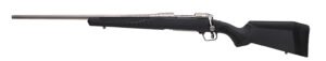 Savage Arms 57170 110 Storm Full Size 6.5 Creedmoor 4+1 22" Matte Button-Rifled Barrel, Matte Drilled & Tapped Stainless Steel Receiver, Adj AccuStock Matte Gray Synthetic Stock, Left Hand
