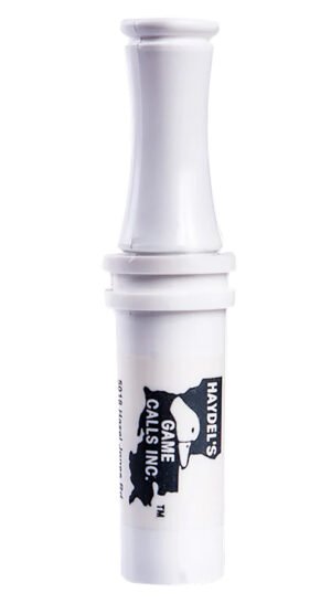 Haydel's Game Calls B14 Blue & Snow Goose  Open Call Attracts Geese White Plastic