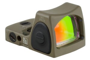 Trijicon 700696 RMR Type 2 Flat Dark Earth 1 x 0.89" x 0.67" 3.25 MOA Red Dot