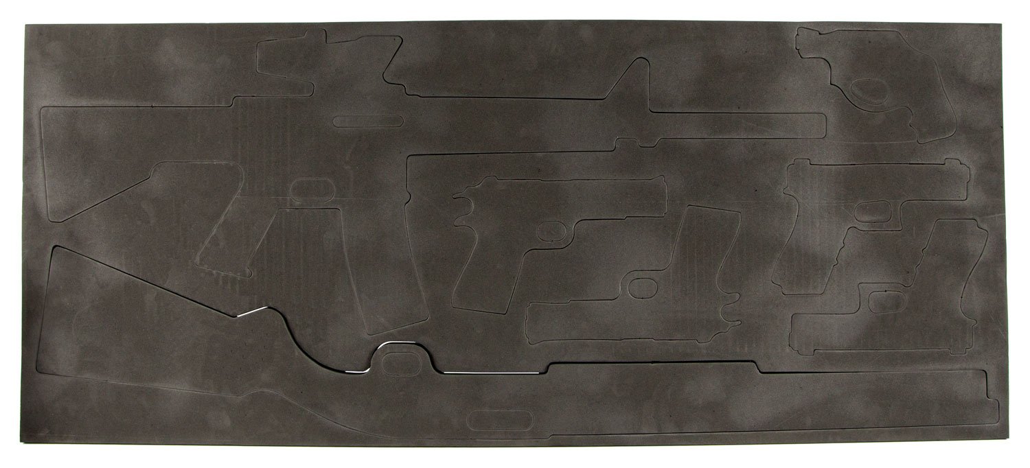 Hornady 98251 Foam Gun Sheet 40" x 18" x 1.2" Black