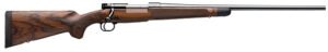 Winchester Repeating Arms 535239289 Model 70 Super Grade 6.5 Creedmoor Caliber with 4+1 Capacity, 22" Barrel, High Polished Blued Metal Finish & AAA French Walnut Stock Right Hand (Full Size)