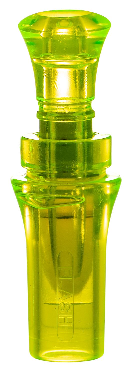 Duck Commander DCFLASH Flash Open Call Double Reed Mallard Hen Sounds Attracts Ducks Yellow Acrylic