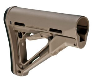 Magpul MAG310FDE CTR Carbine Stock Flat Dark Earth Synthetic for AR-15, M16, M4 with Mil-Spec Tube (Tube Not Included)
