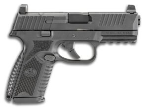 FN 66100587 509M MRD Mid-Size 9mm Luger 15+1 4" Black Recessed Crown Barrel, Matte Black Optic Ready/Serrated Stainless Steel Slide, Matte Black Polymer Frame w/Picatinny Rail, Ambidextrous