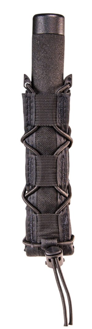 High Speed Gear 13EX10BK TACO Extended Mag Pouch Single Black Nylon Belt Belts 2.25" Wide Compatible w/ Pistol