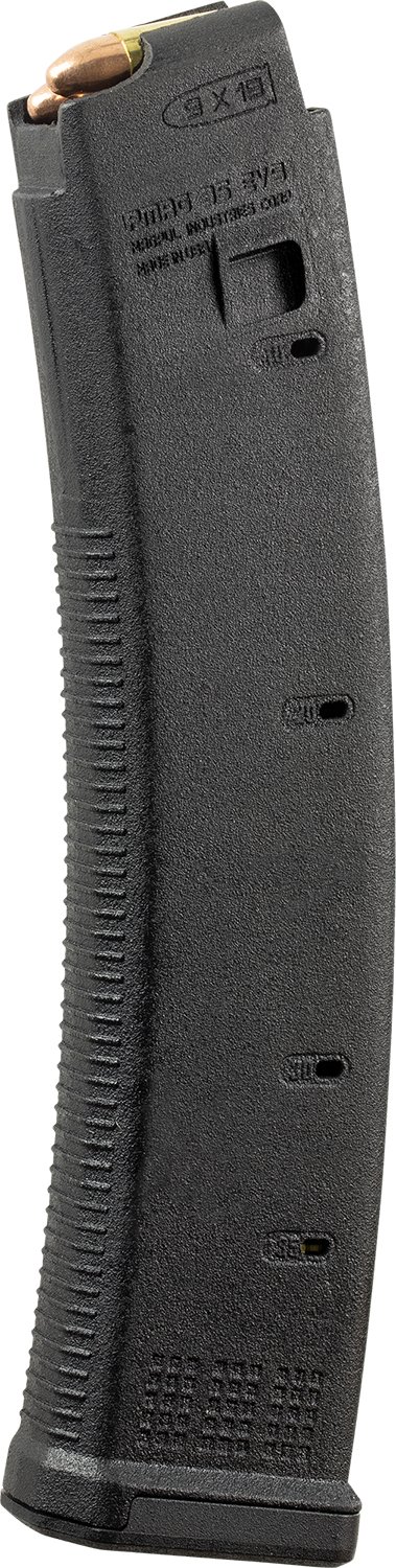 Magpul MAG1013BLK PMAG 35rd 9mm Luger Fits CZ Scorpion EVO 3 S1 Black Polymer