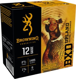 Browning Ammo B193511226 BXD Upland 12Gauge 2.75" 1 3/8oz 6Shot 25 Per Box/10 Case