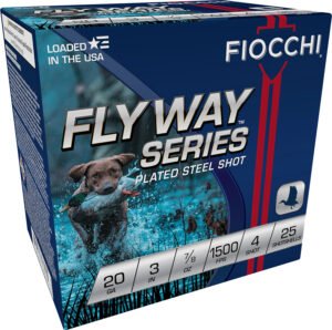 Fiocchi 203ST4 Flyway  20Gauge 3" 7/8oz 4Shot 25 Per Box/10 Case