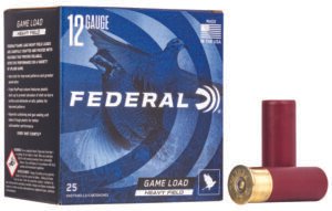 Federal H1234 Game-Shok Heavy Field 12Gauge 2.75" 1 1/8oz 4Shot 25 Per Box/10 Case