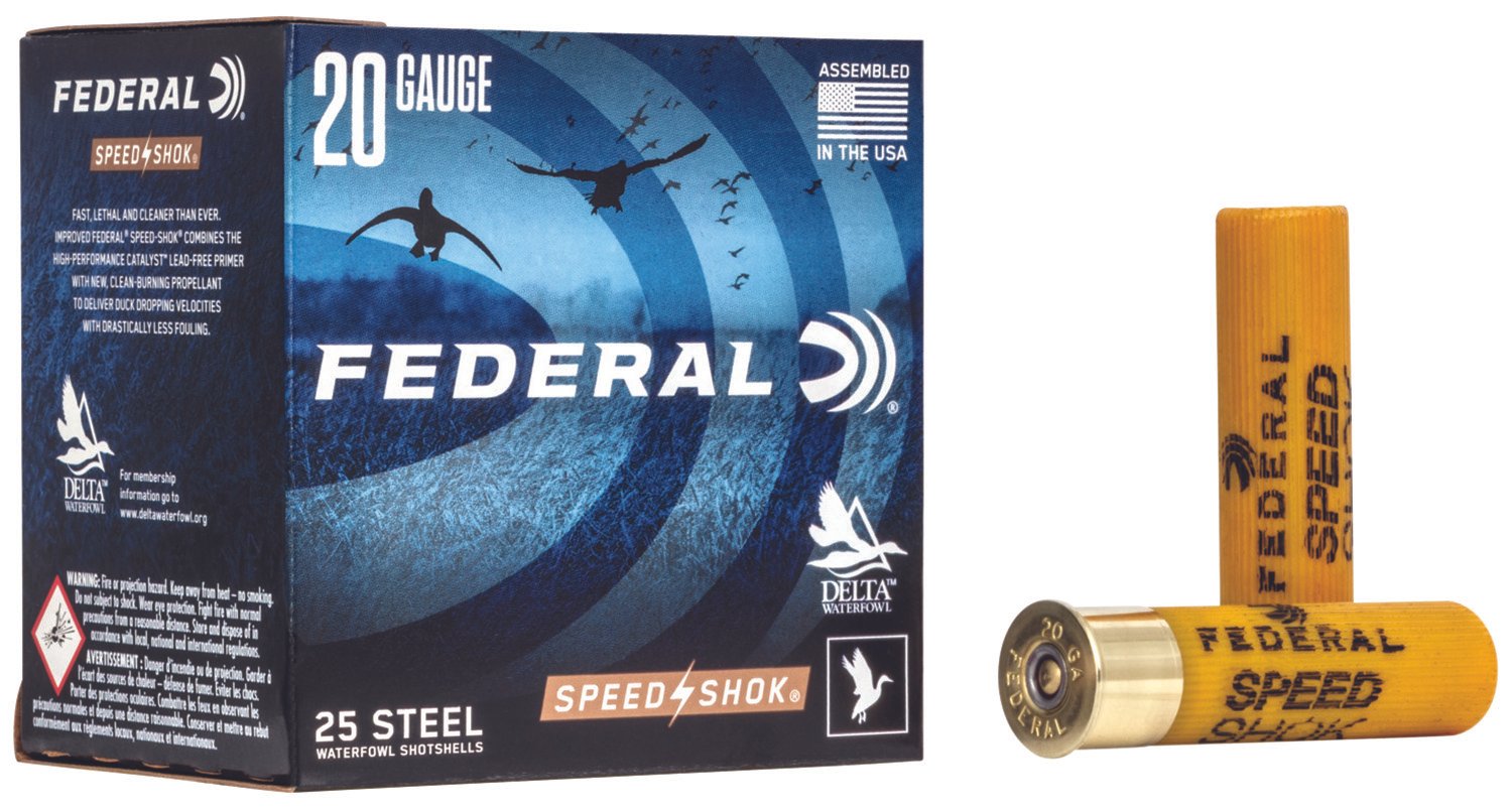 Federal WF2091 Speed-Shok 20Gauge 3" 7/8oz 1Shot 25 Per Box/10 Case