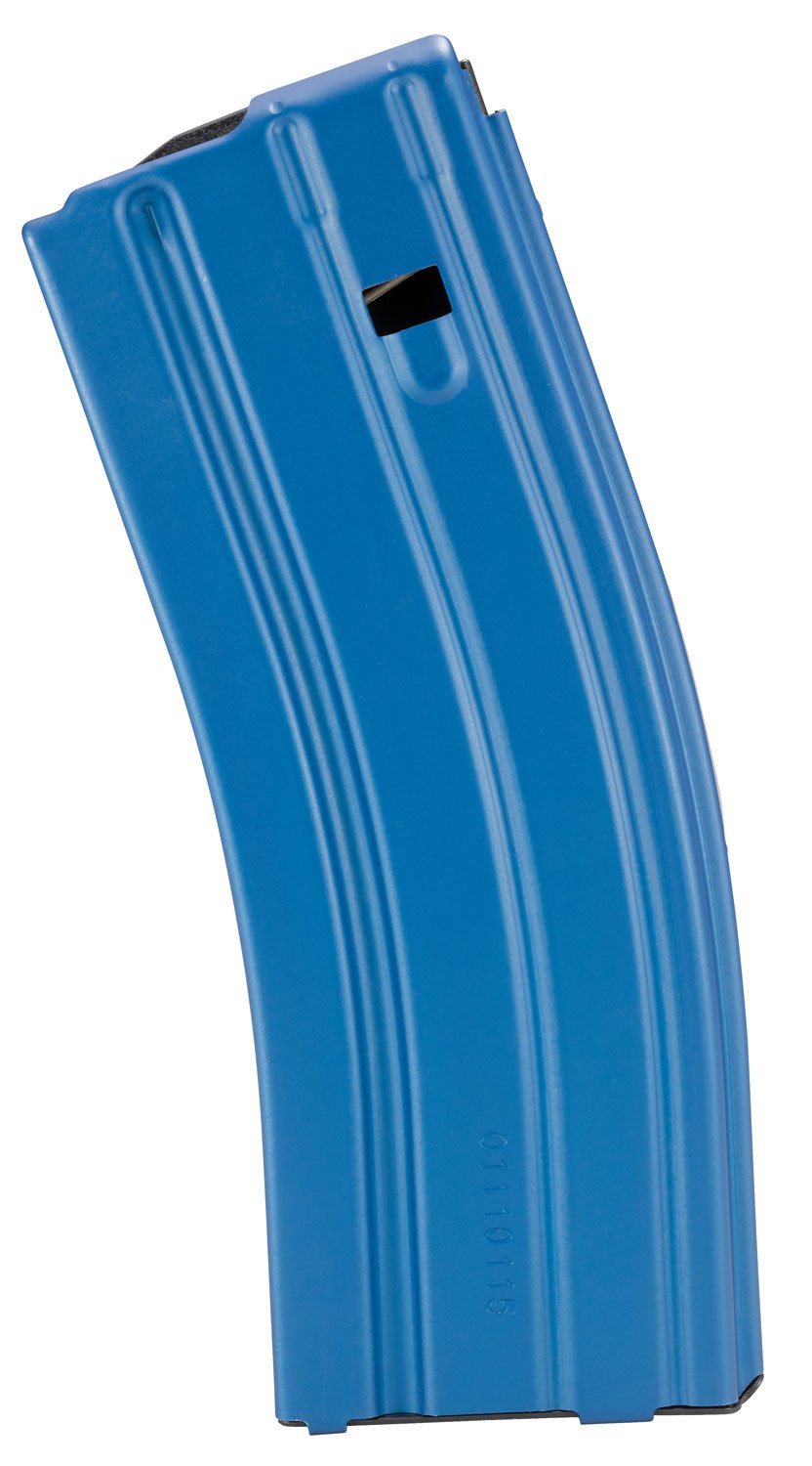 DuraMag 3023005175CPD Speed 30rd 223 Rem/300 Blackout/5.56x45mm NATO for AR-15 Blue Aluminum w/ Black Follower Detachable