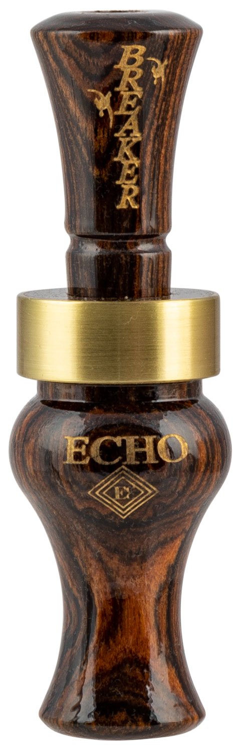 Echo Calls 78913 Breaker Single Reed Mallard Hen Sounds Attracts Ducks Brown Bocote Timber
