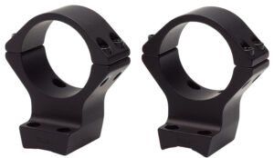 Browning 12511 X-Bolt Scope Mount System X-Lock Matte Black Aluminum 30mm Tube, Medium Rings