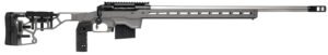 Savage Arms 57559 110 Elite Precision 300 Win Mag 5+1 30" Matte Stainless, Matte Black Rec, Gray Cerakote Adjustable MDT ACC Aluminum Chassis Stock (MB Not Included)