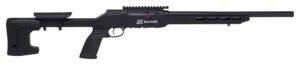 Savage Arms 47248 A22 Precision Full Size Semi-Auto 22 LR 10+1 18" Barrel, Matte Black Metal Finish & Adjustable MDT ACC Aluminum Chassis Matte Black Stock