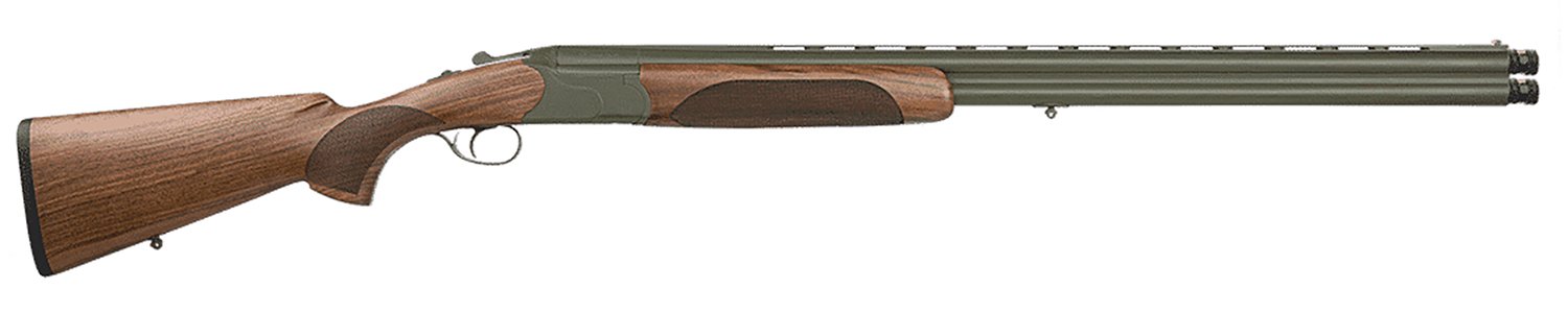 CZ-USA 06474 Redhead Premier All-Terrain Full Size 20 Gauge Break Open 3" 2rd 28" OD Green Cerakote Vent Rib Barrel & Receiver, Fixed w/Pistol Grip Walnut Stock, Right Hand