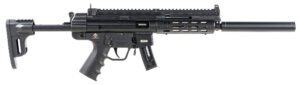 GSG GERGGSG1610ML GSG-16  Full Size 22 LR 10+1 16.25" Black Black Polymer Receiver Black Collapsible w/Storage Compartment Stock Right Hand