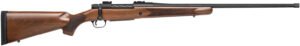 Mossberg 28132 Patriot  Full Size 300 Win Mag 3+1 24" Matte Blued Fluted Threaded Barrel, Drilled & Tapped Matte Blued Stainless Steel Receiver, Walnut Fixed Stock, Right Hand