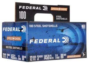 Federal WF142100BB Speed-Shok 12Gauge 3" 1 1/4oz BBShot 100 Per Box/2 Case