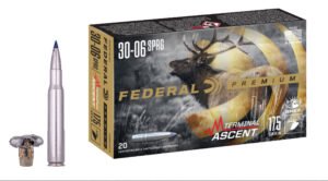 Federal P3006TA1 Premium Terminal Ascent 30-06Springfield 175gr 20 Per Box/10 Case