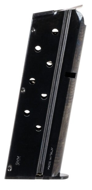 Mec-Gar MGCGOV9LCB 1911 Officer 8rd 9mm Luger, Blued Carbon Steel