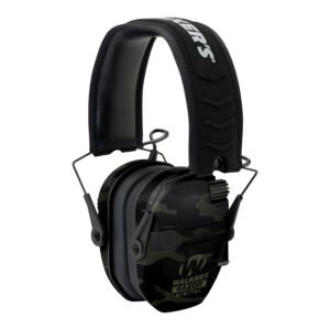 Walker's GWPDRSEMMCCG Razor PRO Digital Electronic Muff 23 dB Over the Head Multi-Cam/Black Polymer
