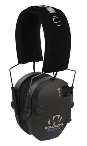 Walker's GWPXRSEM Razor X-TRM Digital Electronic Muff 21 dB Over the Head Black Polymer