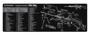 TekMat TEKR36FNFAL FN-FAL Cleaning Mat Black/White Rubber 12"x36" FN-FAL Parts Diagram