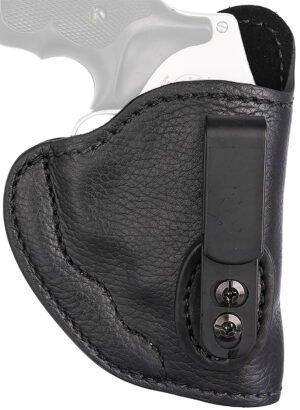 1791 Gunleather UCH2NSBR Ultra Custom IWB Size 02 Night Sky Black Leather Belt Clip Fits S&W J Frame/Ruger LCR Right Hand