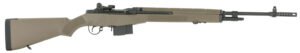 Springfield Armory MA9120CA M1A Standard Issue *CA Compliant 308 Win 10+1 22" Black Parkerized Steel Barrel w/Muzzle Brake, Black Parkerized Steel Receiver, Fixed Flat Dark Earth Synthetic Stock