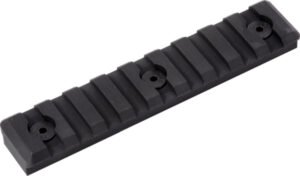 Timber Creek Outdoors M9SPRBL M-LOK 9 Slot Picatinny Rail  Black Anodized
