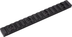 Timber Creek Outdoors M15SPRBL M-LOK 15 Slot Picatinny Rail  Black Anodized