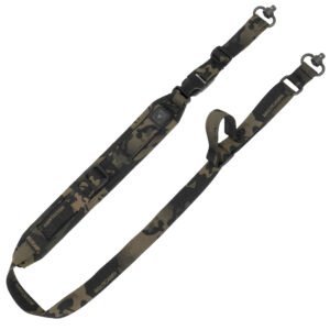 GrovTec US Inc GTSL326 QS 2-Point Sentinel Black Multi-Cam Adjustable Rifle/Shotgun