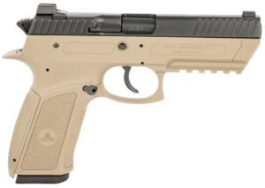 IWI US J941PL9FD-II Jericho 941 Enhanced 9mm Luger Caliber with 4.40" Barrel, 17+1 Capacity, Flat Dark Earth Finish Picatinny Rail Frame, Serrated Black Steel Slide & Polymer Grip