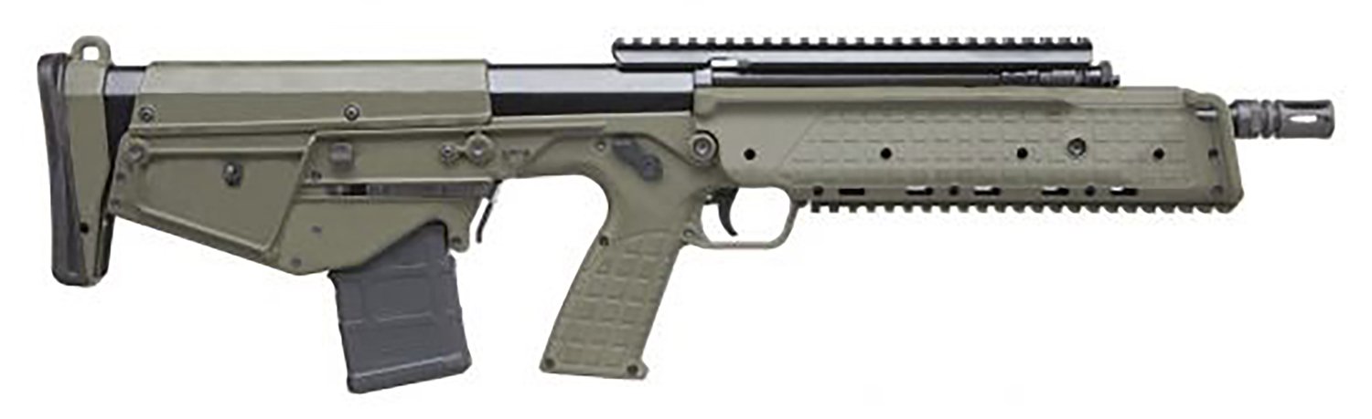 Kel-Tec RDBGRN RDB 17 223 Rem/5.56 NATO 20+1 17.30" Black Nitride Stainless Steel Barrel & Receiver w/Picatinny Rail, Picatinny Rail Forend, Bullpup Green Synthetic Stock & Polymer Grip, Ambidextrous
