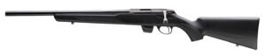 Tikka JRT1X409 T1X MTR Full Size 17 HMR 10+1 20" Black Threaded Barrel, Black Drilled & Tapped Stainless Steel Receiver, Black Fixed Synthetic Stock, Left Hand