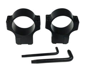 CZ-USA 40087 CZ Rings 457/455 Matte Black 30mm Medium