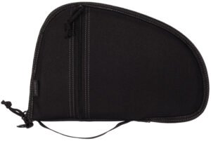 Allen 3616 Torrey Handgun Case Black Polyester, Small Accessory Pocket, Muzzle Pocket & Lockable Zipper 11.50" x 7.75" Exterior Dimensions