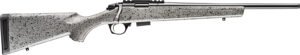 Bergara Rifles BMR001 BMR  Full Size 22 LR 5+1/10+1 18" Matte Blued Steel Threaded Barrel & Drilled & Tapped Steel Receiver, Fixed Gray/Black Speckled Synthetic Stock