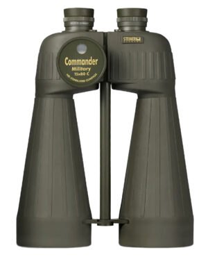 Steiner 2693 M1580 Reticle & Compass 15x80mm Range Finding Reticle Floating Prism Sports-Auto Focus, OD Green Makrolon w/Rubber Armor Features Compass