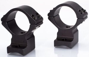 Talley 940000 Scope Mount/Ring Combo  Black Anodized Aluminum 1" Tube A-Bolt/A-Bolt II Medium Rings 0 MOA
