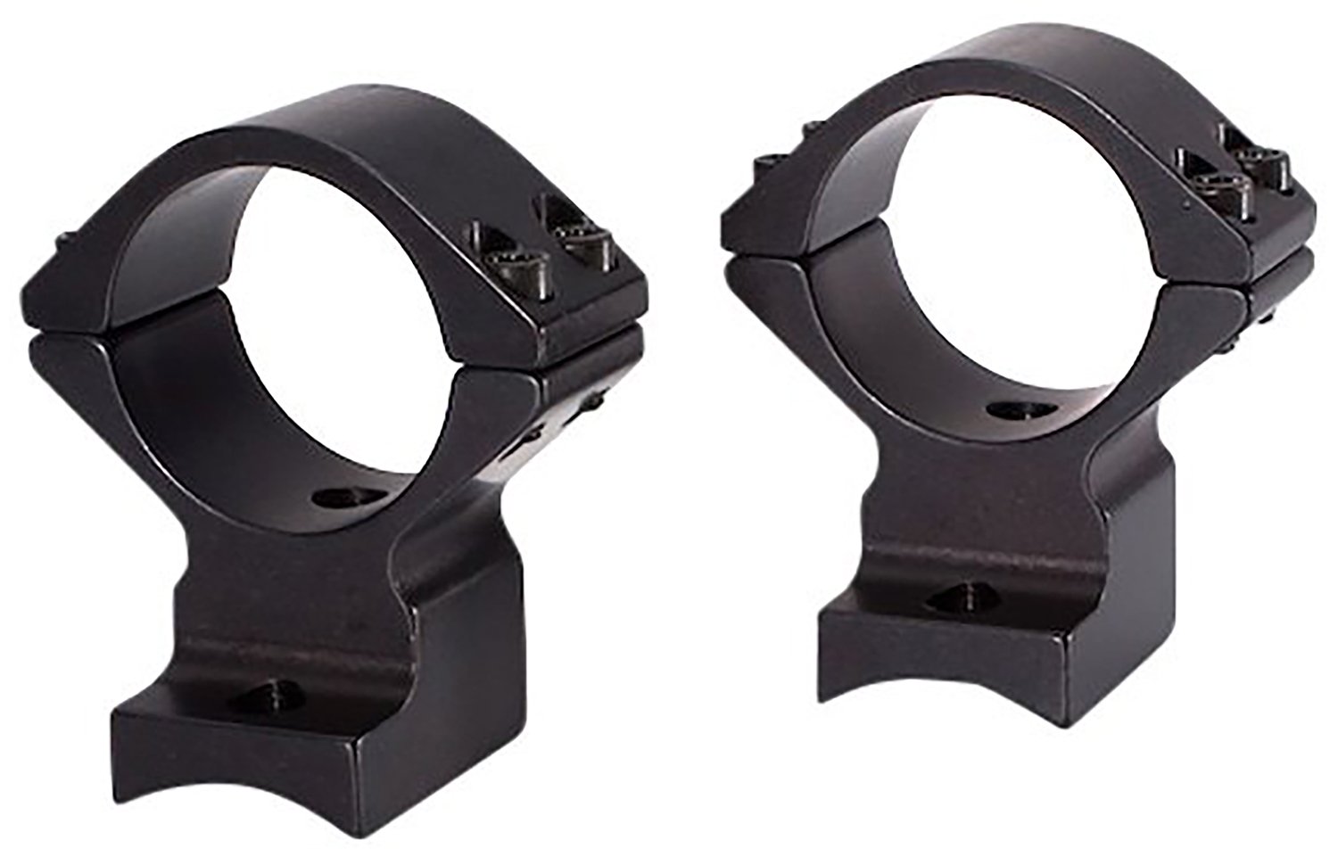 Talley 94X734 Scope Mount/Ring Combo Extended Black Anodized Aluminum 1" Tube Howa 1500/Howa Mini Medium Rings Short/Long Action 0 MOA