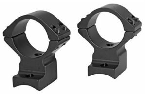 Talley 738749 Scope Mount/Ring Combo Black Anodized Aluminum 30mm Tube Kimber 84M Low Rings Short Action 0 MOA